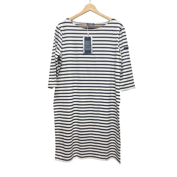 Saint James NWT Propriano Form Fiting Nautical Stripe Dress Anti-UV - Picture 3 of 8